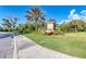 Eagle Trace community entrance with lush landscaping and signage at 12715 Lake Silver Ave, Bradenton, FL 34211
