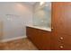 Double vanity bathroom with lots of cabinet space at 235 Cocoanut Ave # 113C, Sarasota, FL 34236