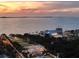 Scenic sunset view of waterfront park and bay at 235 Cocoanut Ave # 113C, Sarasota, FL 34236