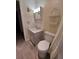 Bathroom with toilet, sink, and shower/tub combo at 1837 Flamingo Blvd # O35, Bradenton, FL 34207