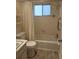 Bathroom with toilet, sink, and shower/tub combo at 1837 Flamingo Blvd # O35, Bradenton, FL 34207