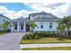 Two story house with gray roof and double car garage at 8175 Redonda Loop, Lakewood Ranch, FL 34202