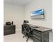 Home office with a desk, chair and file cabinet at 4133 Golden Creek Ter, Parrish, FL 34219