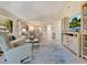 Open concept living room, featuring a comfortable seating area at 6417 Meadowlark Ln # 6417, Bradenton, FL 34210