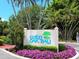 Community entrance sign for Wild Oak Bay at 6417 Meadowlark Ln # 6417, Bradenton, FL 34210