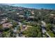 Aerial view of waterfront community with lush landscaping and a canal at 6417 Meadowlark Ln # 6417, Bradenton, FL 34210