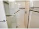 Shower stall with grab bars at 2607 Riverbluff Pkwy # V145, Sarasota, FL 34231