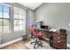 Bright home office features built-in desk and ample storage at 228 Crew Ct, Sarasota, FL 34243