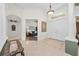 Bright and spacious entryway with views into the living room at 7642 Tralee Way, Bradenton, FL 34202