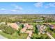 Expansive aerial view showcasing upscale homes and lush landscaping at 1111 143Rd Ne St, Bradenton, FL 34212