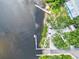 Aerial view of boat ramp and river access at 1111 143Rd Ne St, Bradenton, FL 34212