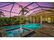 Inviting screened pool and spa perfect for relaxation and outdoor enjoyment at 1111 143Rd Ne St, Bradenton, FL 34212