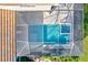 Relaxing screened-in pool and spa with a spacious patio at 1111 143Rd Ne St, Bradenton, FL 34212