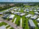 Aerial view of mobile home community at 6421 Kilohee Ct, North Port, FL 34287
