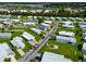 Aerial view of mobile home community at 6421 Kilohee Ct, North Port, FL 34287
