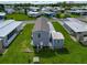 Aerial view of a single-Gathering home at 6421 Kilohee Ct, North Port, FL 34287