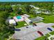 Aerial view of community pool and shuffleboard at 6421 Kilohee Ct, North Port, FL 34287