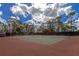Two well-maintained tennis courts at 6421 Kilohee Ct, North Port, FL 34287