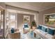 Relaxing sunroom with wicker furniture and large windows, providing natural light at 7137 Natchez Ct, North Port, FL 34287