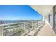 Expansive balcony offering breathtaking water and city views at 1233 N Gulfstream Ave # 1001, Sarasota, FL 34236