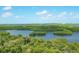 Breathtaking aerial view of waterways and islands at 393 N Point Rd # 801, Osprey, FL 34229