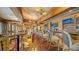 Upscale bar with granite counter, plush seating, and wood accents at 393 N Point Rd # 801, Osprey, FL 34229
