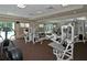 Well-equipped fitness center with various exercise machines at 393 N Point Rd # 801, Osprey, FL 34229