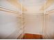 Walk-in closet with wire shelving at 3961 Ashwood Ln # 44, Sarasota, FL 34232