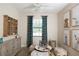 Bright playroom with built-in shelving and comfortable seating at 2471 W Price Blvd, North Port, FL 34286