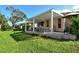 Spacious backyard with pergola and patio at 3924 Alamanda Dr, Sarasota, FL 34238