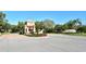 Gated community entrance at 3924 Alamanda Dr, Sarasota, FL 34238