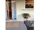 Small patio with access from the interior at 4601 Ulster Ave, North Port, FL 34287