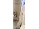 Shower with tiled walls and a bench seat at 4601 Ulster Ave, North Port, FL 34287