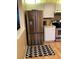 Stainless steel refrigerator in kitchen at 4601 Ulster Ave, North Port, FL 34287