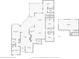Two-story home floor plan showcasing spacious living areas and multiple bedrooms at 7341 Featherstone Blvd, Sarasota, FL 34238