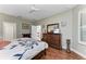 Comfortable bedroom with ensuite bathroom access and plenty of natural light at 5016 Savona Run, Bradenton, FL 34211