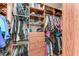 Large walk-in closet with ample shelving and hanging space at 5016 Savona Run, Bradenton, FL 34211