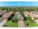 Aerial view of a home and surrounding neighborhood at 5016 Savona Run, Bradenton, FL 34211