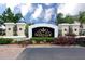 Serene community entrance sign at Palmer Ranch at 5122 Northridge Rd # 207, Sarasota, FL 34238