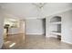 Open concept living room, kitchen and breakfast bar visible at 5122 Northridge Rd # 207, Sarasota, FL 34238
