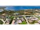Wide aerial view showing property and waterfront at 2911 74Th W St # 2276, Bradenton, FL 34209