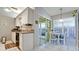 Kitchen with breakfast nook and access to a patio at 2911 74Th W St # 2276, Bradenton, FL 34209