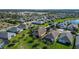 Aerial view of home and surrounding neighborhood at 16914 Myrtle Hill Ln, Parrish, FL 34219