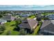 Aerial view of home and surrounding neighborhood at 16914 Myrtle Hill Ln, Parrish, FL 34219