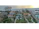 Beachfront home and lot aerial view at 5941 Gulf Of Mexico Dr, Longboat Key, FL 34228