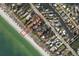 Beachfront home and lot aerial view at 5941 Gulf Of Mexico Dr, Longboat Key, FL 34228