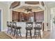 Well-equipped community kitchen with bar seating at 294 Hidden Bay Dr # 103, Osprey, FL 34229