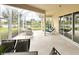 Spacious screened lanai perfect for outdoor entertaining and relaxation at 2921 Seasons Blvd, Sarasota, FL 34240
