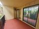 Condo patio with sliding glass doors leading to the interior at 6466 Seagull Dr # 323, Bradenton, FL 34210