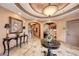 Elegant clubhouse lobby with seating and decor at 6741 Rookery Lake Dr, Bradenton, FL 34212